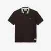 Erkek Made in France Klasik Kesim Çizgili Yakalı Polo Tişört