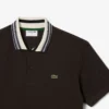 Erkek Made in France Klasik Kesim Çizgili Yakalı Polo Tişört