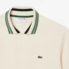 Erkek Made in France Klasik Kesim Çizgili Yakalı Polo Tişört