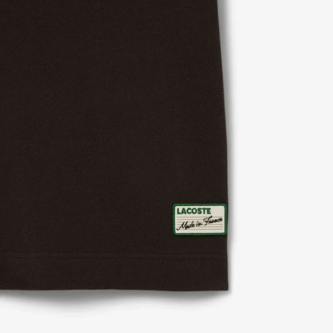 Erkek Made in France Klasik Kesim Çizgili Yakalı Polo Tişört
