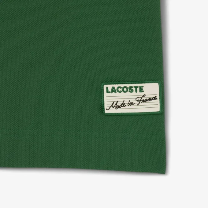 Erkek Made in France Klasik Kesim Çizgili Yakalı Polo Tişört