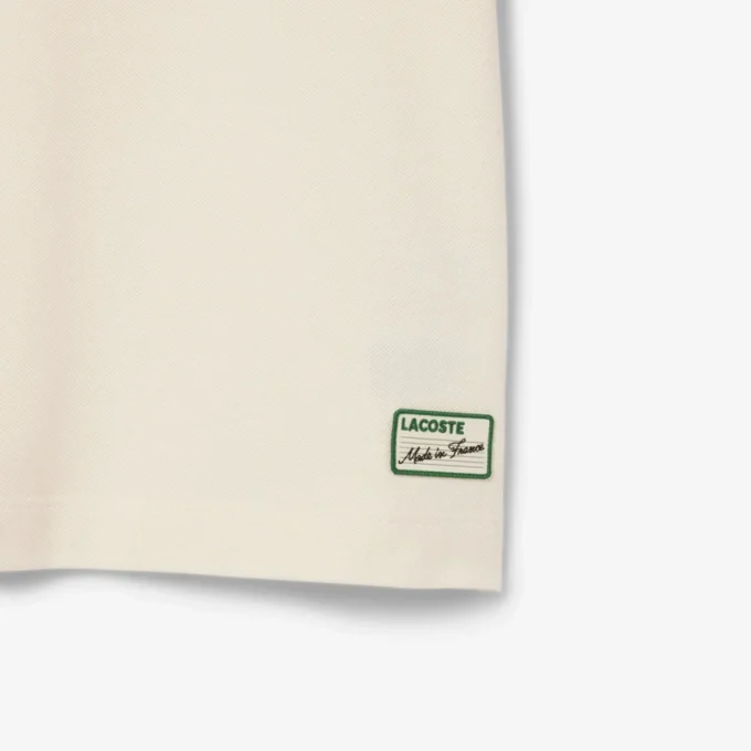 Erkek Made in France Klasik Kesim Çizgili Yakalı Polo Tişört