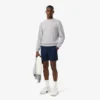 Erkek Markalı Jersey Sweatshirt