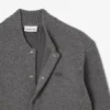 Erkek Merinos Yünü Jersey Bomber Ceket