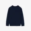 Erkek Monogram Baskılı Polar Sweatshirt