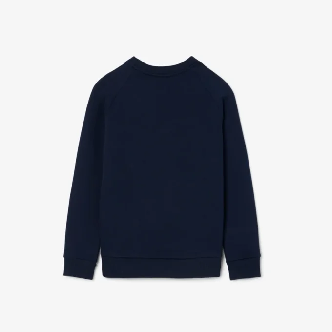 Erkek Monogram Baskılı Polar Sweatshirt
