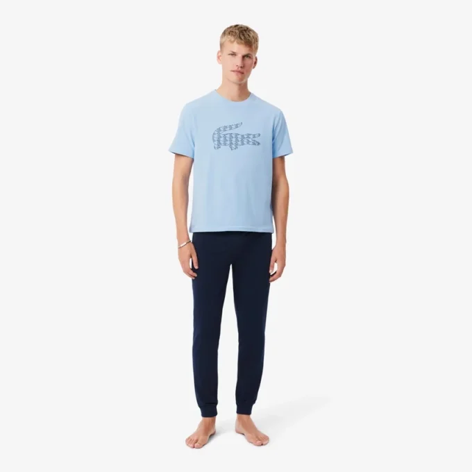 Erkek Monogram Jersey Pijama Takımı
