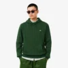 Erkek Monogram Polar Kapüşonlu Sweatshirt