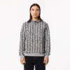 Erkek Monogram Polar Kapüşonlu Sweatshirt