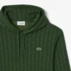 Erkek Monogram Polar Kapüşonlu Sweatshirt