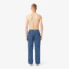 Erkek Monogram Poplin Pijama Pantolonu