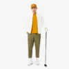 Erkek Nakışlı Kadife Golf Şapkası