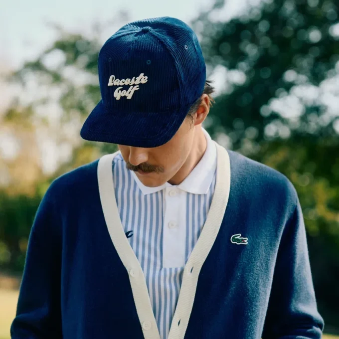 Erkek Nakışlı Kadife Golf Şapkası