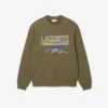 Erkek Nakışlı Motifli Polar Sweatshirt