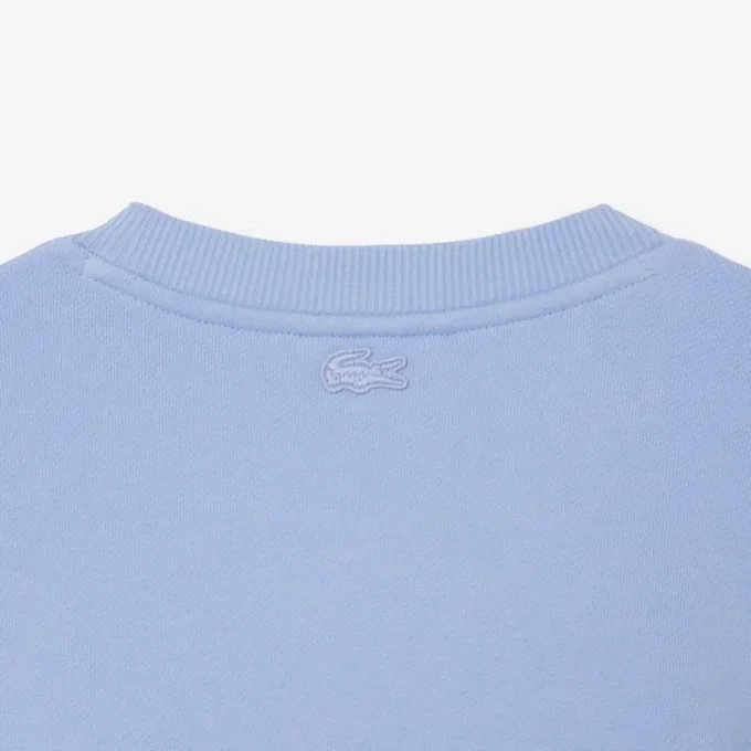 Erkek Nakışlı Motifli Polar Sweatshirt