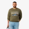 Erkek Nakışlı Motifli Polar Sweatshirt