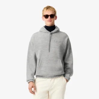 Erkek Nakışlı İmza Kapüşonlu Sweatshirt