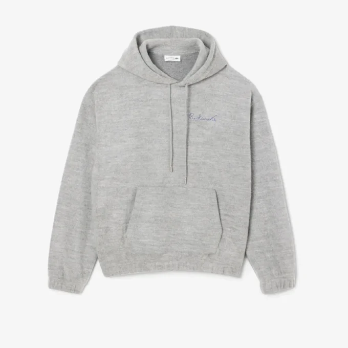 Erkek Nakışlı İmza Kapüşonlu Sweatshirt