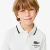 Erkek Çocuk Çizgili Yakalı Petit Piqua Polo Tişört