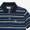 Erkek Çocuk Kontrast Çizgili Petit Piqua Polo Tişört