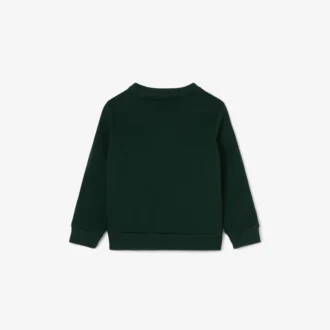 Erkek Çocuk Logo Çizgili Polar Sweatshirt