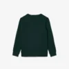 Erkek Çocuk Logo Çizgili Polar Sweatshirt