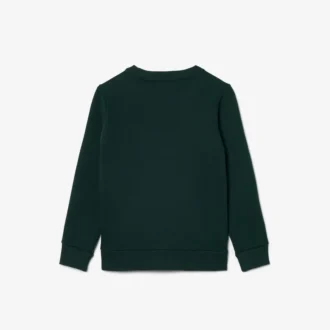 Erkek Çocuk Logo Çizgili Polar Sweatshirt