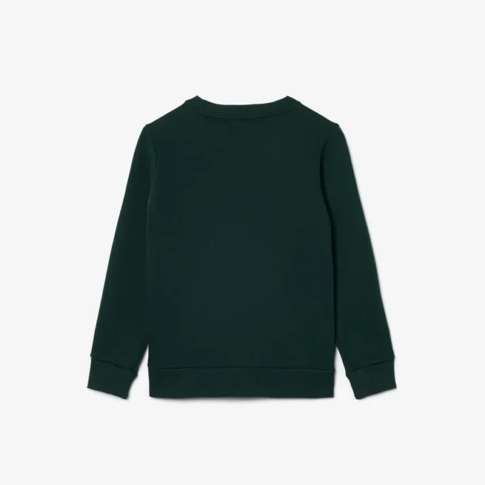 Erkek Çocuk Logo Çizgili Polar Sweatshirt
