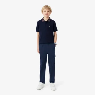 Erkek Çocuk Pamuklu Twill Kargo Pantolon