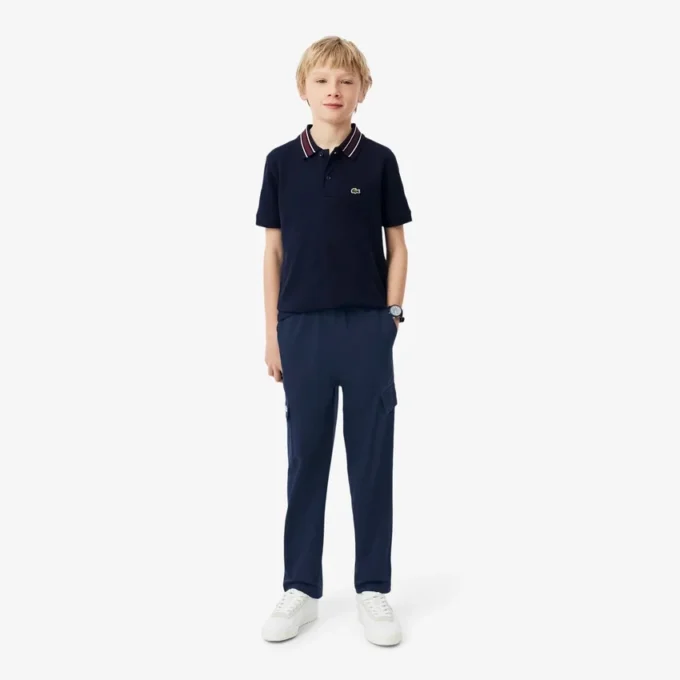 Erkek Çocuk Pamuklu Twill Kargo Pantolon