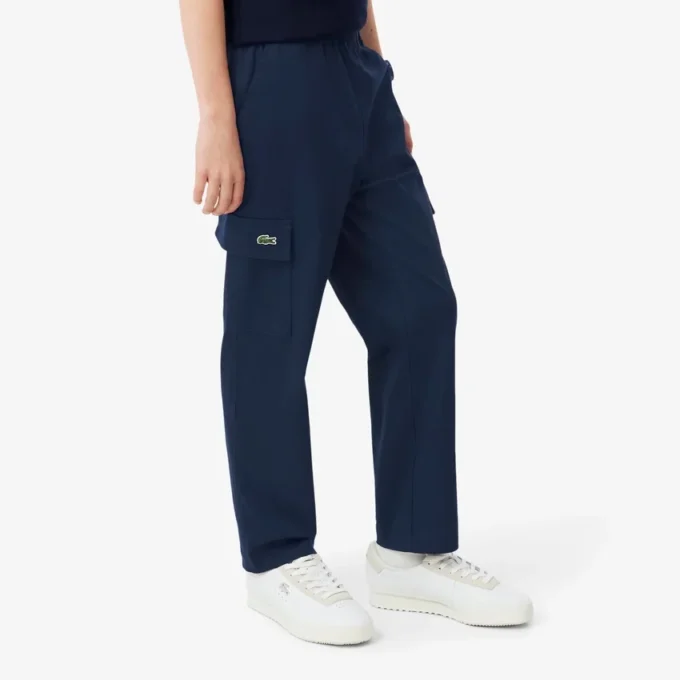 Erkek Çocuk Pamuklu Twill Kargo Pantolon