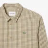 Erkek Oversized Ağır Pamuklu Ekose Overshirt