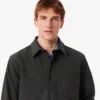Erkek Oversized Çift Yüzlü Overshirt