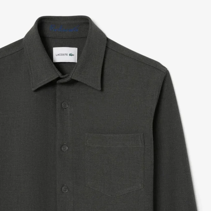 Erkek Oversized Çift Yüzlü Overshirt