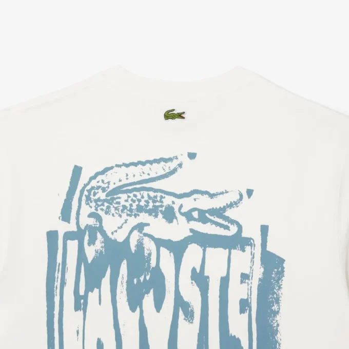 Erkek Pamuklu Jersey Grafik Tişört