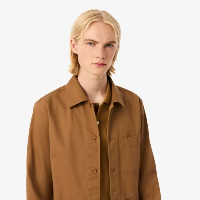 Erkek Pamuklu Overshirt Ceket
