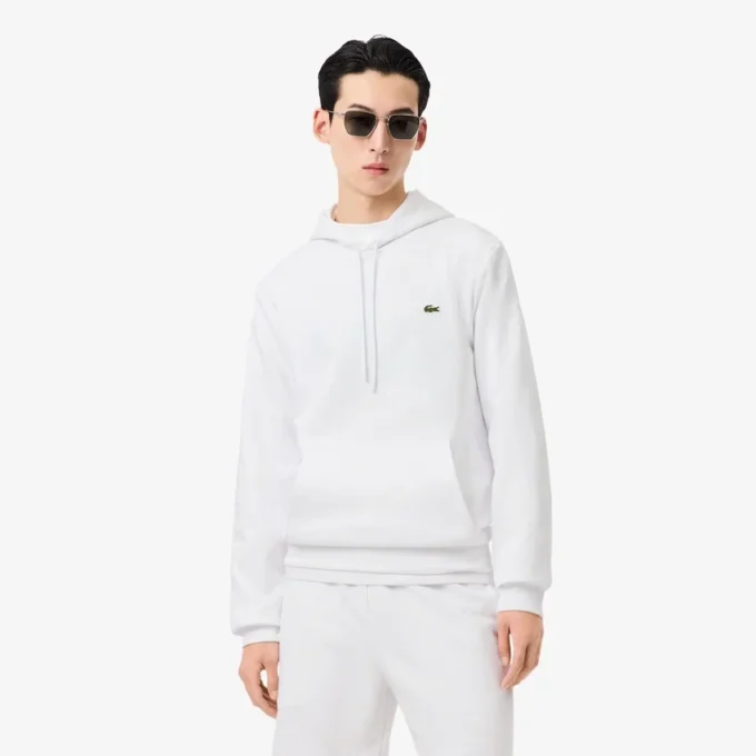 Erkek Pamuklu Polar Kapüşonlu Sweatshirt