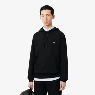 Erkek Pamuklu Polar Kapüşonlu Sweatshirt