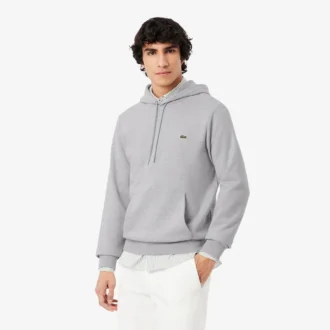 Erkek Pamuklu Polar Kapüşonlu Sweatshirt
