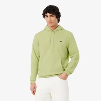 Erkek Pamuklu Polar Kapüşonlu Sweatshirt