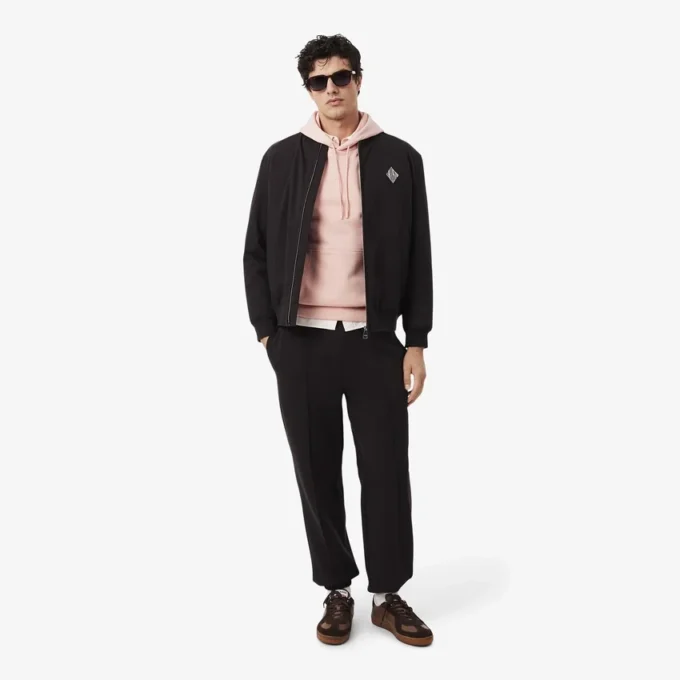 Erkek Pamuklu Polar Kapüşonlu Sweatshirt