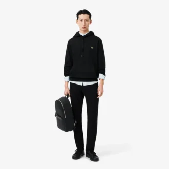 Erkek Pamuklu Polar Kapüşonlu Sweatshirt