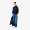 Erkek Pamuklu Polar Kapüşonlu Sweatshirt