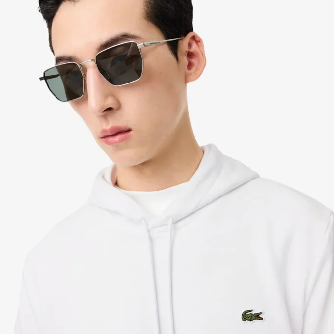 Erkek Pamuklu Polar Kapüşonlu Sweatshirt