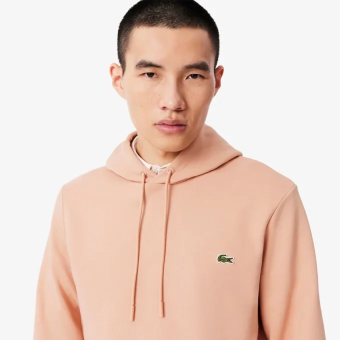 Erkek Pamuklu Polar Kapüşonlu Sweatshirt