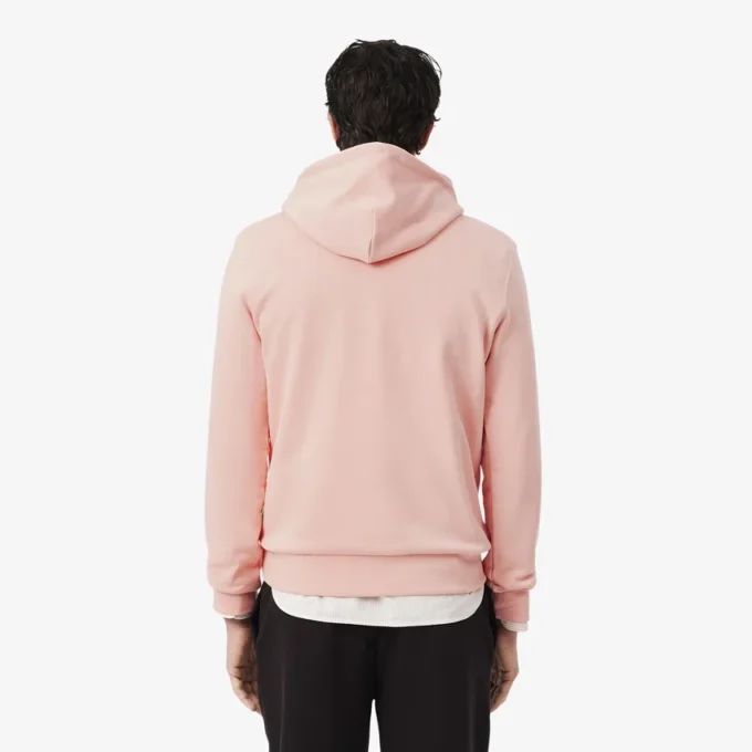 Erkek Pamuklu Polar Kapüşonlu Sweatshirt