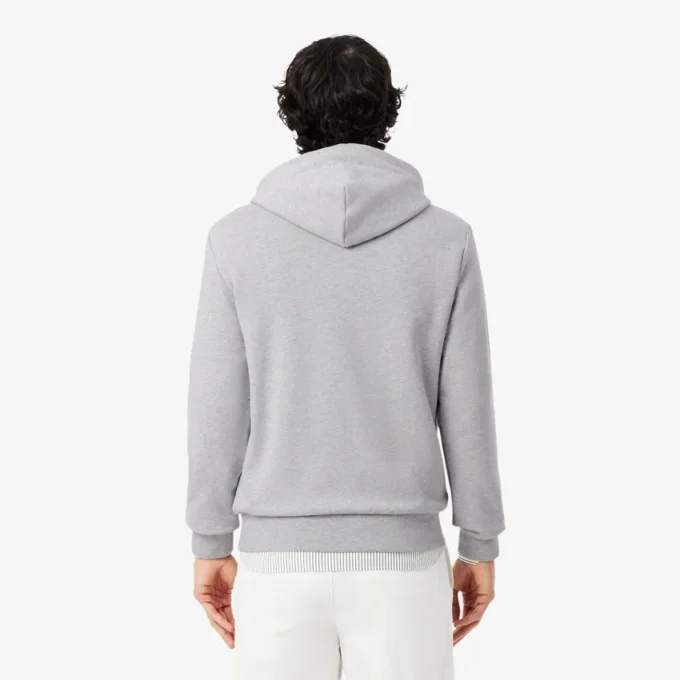 Erkek Pamuklu Polar Kapüşonlu Sweatshirt