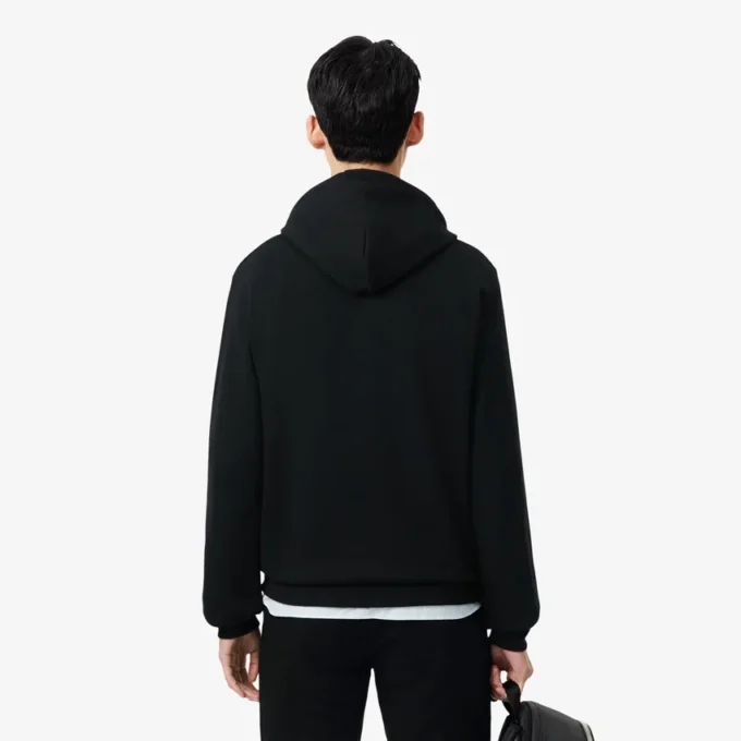 Erkek Pamuklu Polar Kapüşonlu Sweatshirt