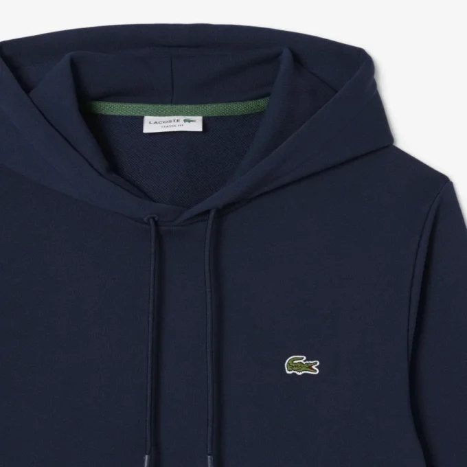 Erkek Pamuklu Polar Kapüşonlu Sweatshirt