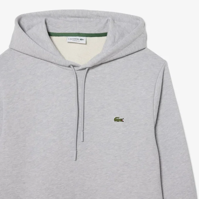 Erkek Pamuklu Polar Kapüşonlu Sweatshirt